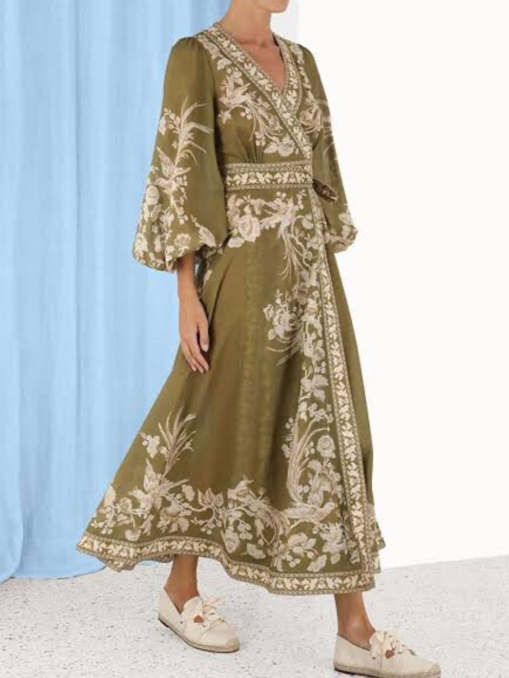 Zimmermann Anneke Wrap Dress